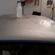 About 3/4 of the way done with the 1000grit failed material removal